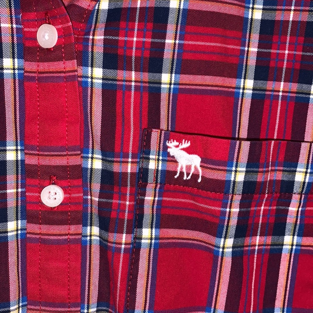 Abercrombie & Fitch plaid button up - Picture 5 of 6